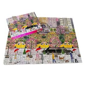 Galison SPRING ON PARK AVENUE 1000 Piece Jigsaw Puzzle Michael Storrings NYC